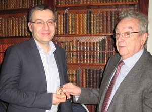 Professeur Jacques GUILLOT ; René HOUIN, président